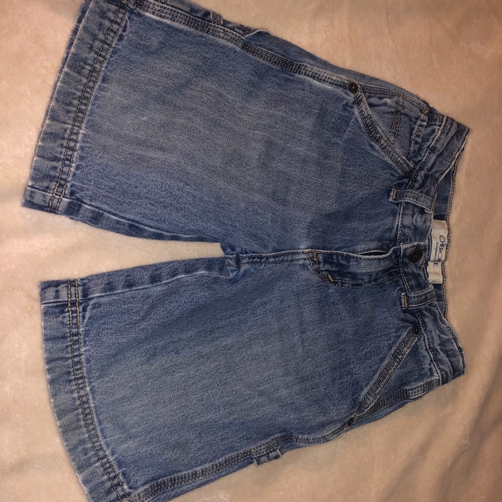 Boys blue jean shorts
